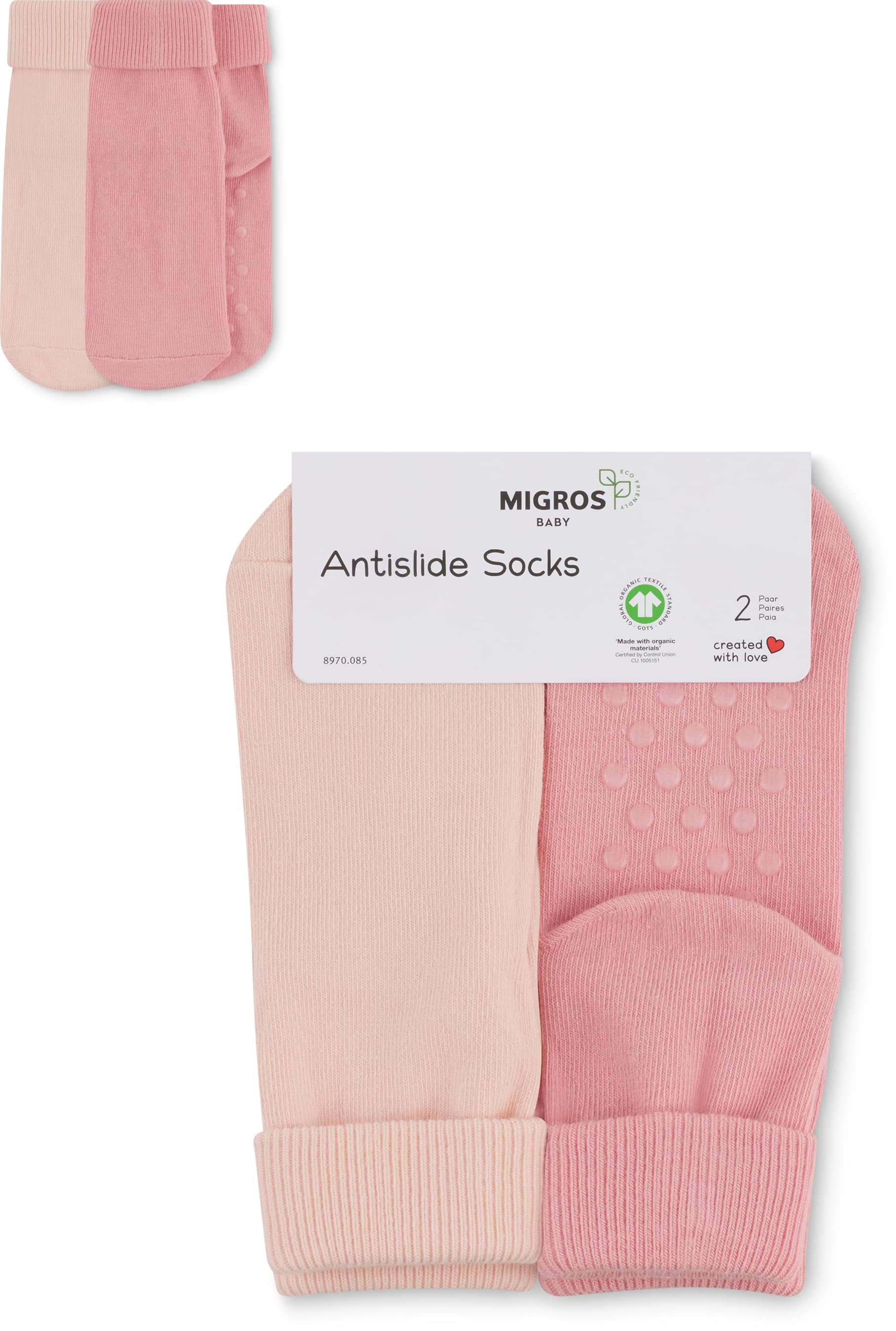 Baby Socken Duo-Pack, antirutsch